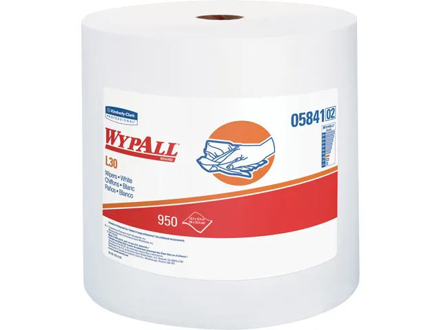 WypAll WypAll 05841 L30 cleaning wipers 950 sheets 12.4 x 13.4 in — product photo