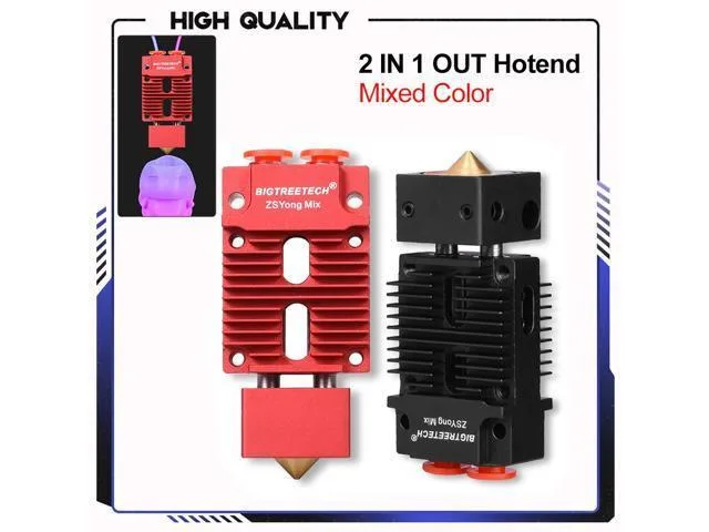LORDWORLD LORDWORLD 2 IN 1 OUT Hotend mixed Color 12V/24V 1.75mm — product photo