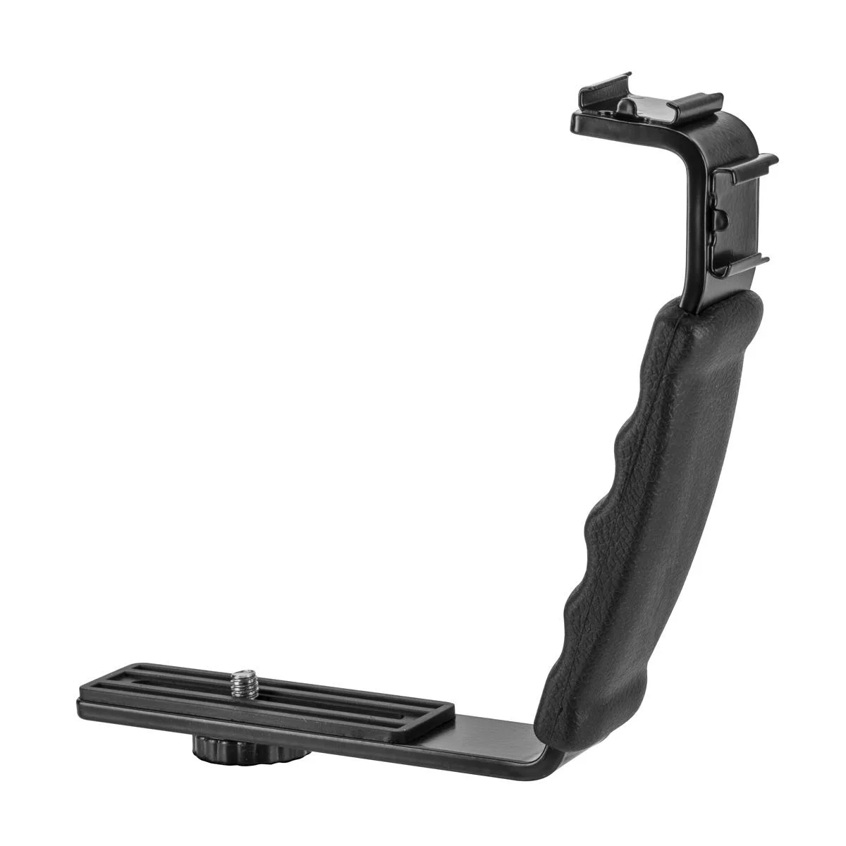 Flashpoint Brand Flashpoint Heavy Duty L Dual Shoe Bracket camera flash — product photo