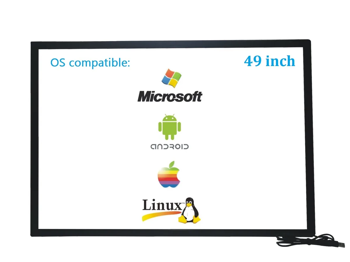 Guangzhou Goodtouch Electronics Co.,LTD Guangzhou Goodtouch GT490-IR 49 Inch 10 Point IR Touch Overlay Frame — product photo