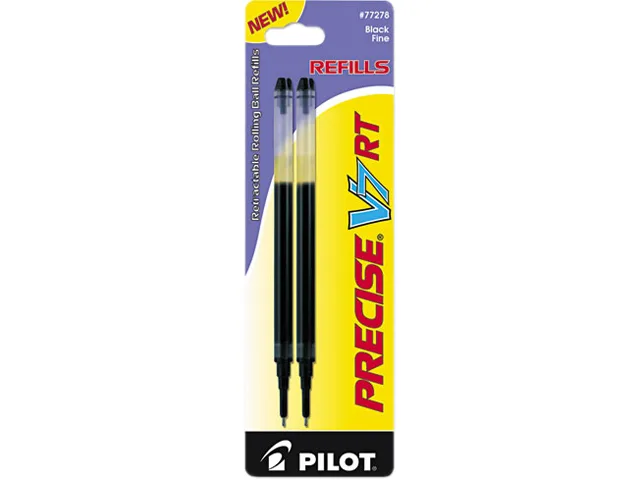 Pilot Pen Pilot Pen 77278 Precise V7 RT Roller Ball Refill Fine Black 2-Pack — product photo