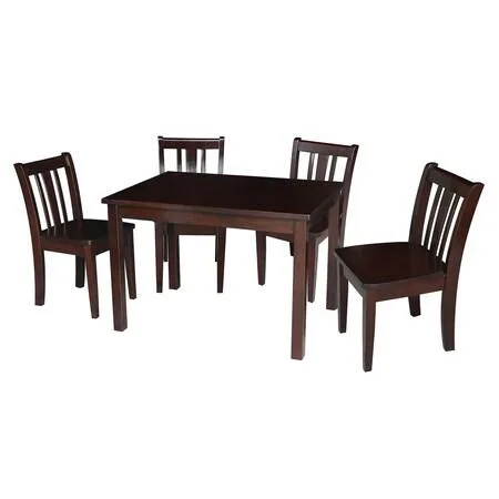 International Concepts International Concepts K15-2532-CC105-4 Rectangle Table 4 San Remo Rich Mocha — product photo