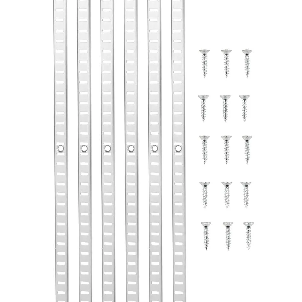 VEVOR VEVOR GD01 Shelf Pilaster 36.3 in 6 Pack SPCC Steel 24 Screws — product photo