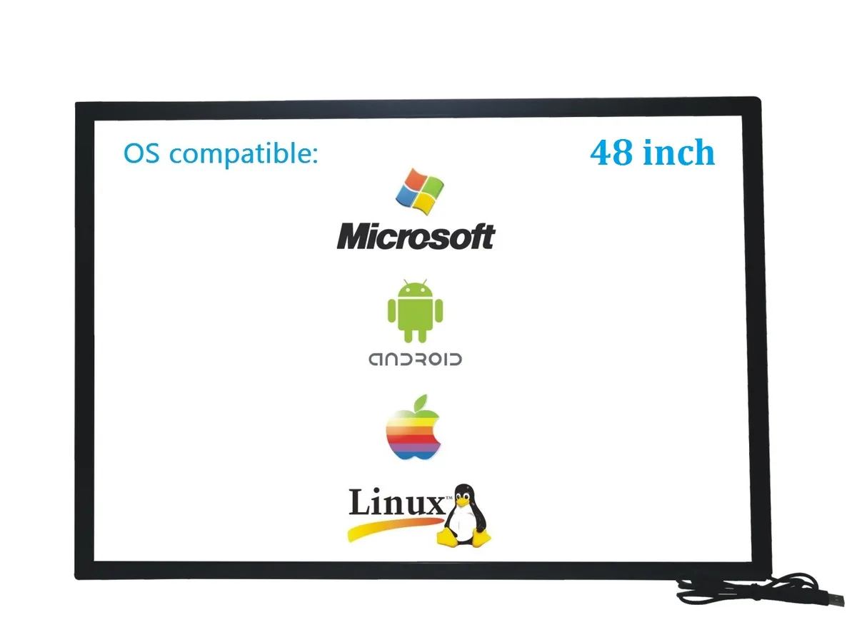 Guangzhou Goodtouch Electronics Co.,LTD Guangzhou Goodtouch Electronics Co.,LTD GT480-IR 48 Inch 10 Point IR Touch Overlay Frame Point of Sale Monitor — product photo