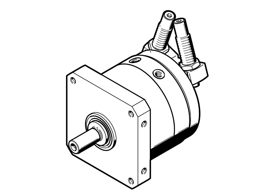 Festo Festo DSM-T-63-270-CC-A-B 1145118 Rotary Actuator — product photo
