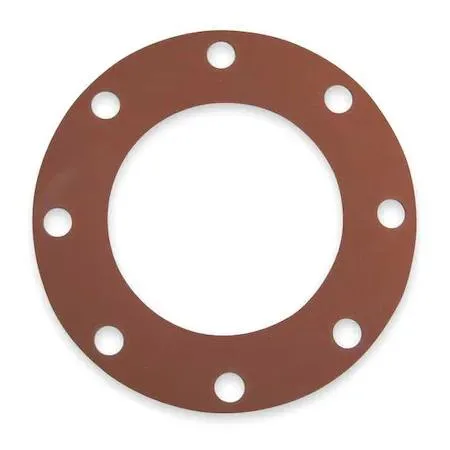 Value Brand Value Brand Full Face Flange Gasket 6 in 1/8 in SBR Red — product photo