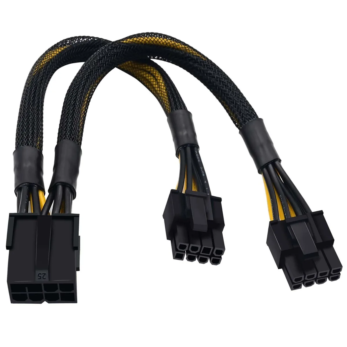  Monoprice BX0019-1171X PCIe 8-Pin Splitter Cable 9 inch (23cm) — product photo