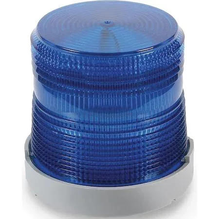 EDWARDS-SIGNALING EDWARDS-SIGNALING 48XBRMB120A Blue LED Warning Light 120V AC 65 FPM traffic safety equipment — product photo