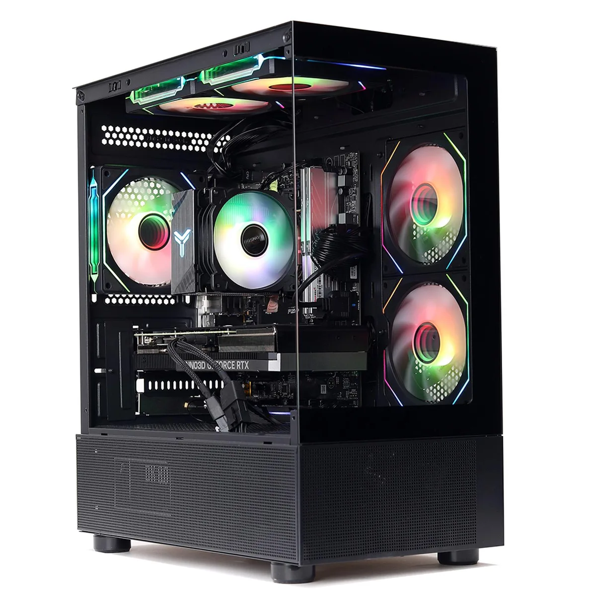 MXZ MXZ Gaming PC Ryzen 5 9600X RX 9070 XT 16GB DDR5 1TB NVMe — product photo