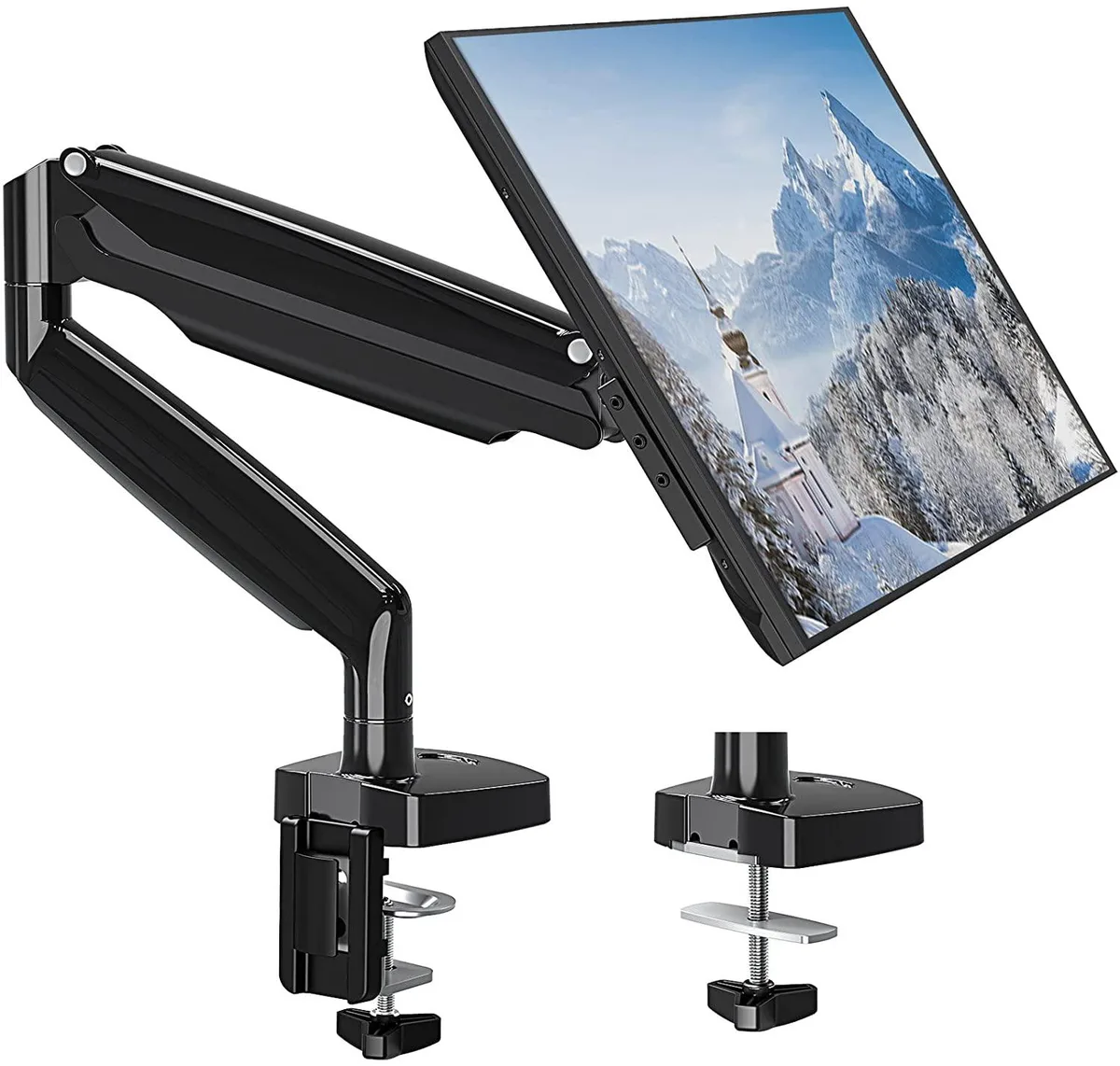 Thinkstar Thinkstar MOUNT PRO Single Monitor Stand 22-35 inch 26.4lbs Gas Spring Arm 19.7" Height VESA — product photo