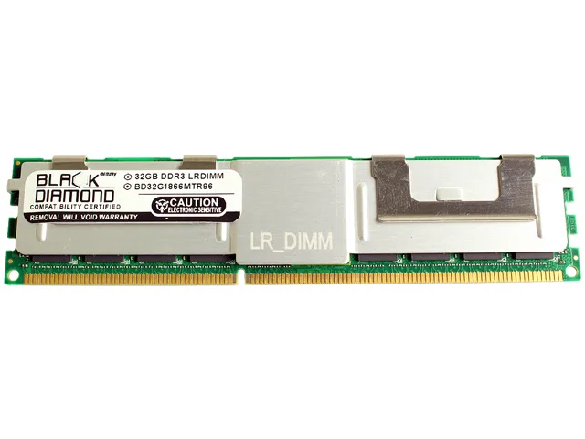 Black Diamond Memory Black Diamond Memory BD32G1866MTR96 32GB DDR3 1866 ECC Load Reduced server RAM — product photo