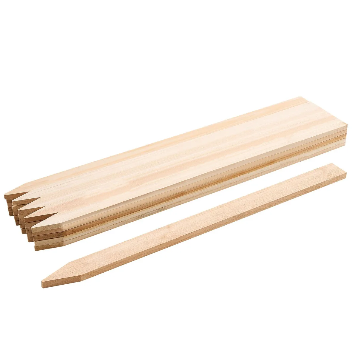 VEVOR VEVOR Fir Wood Garden Stakes 25 Pcs 36 x 0.5 x 1.5 in — product photo