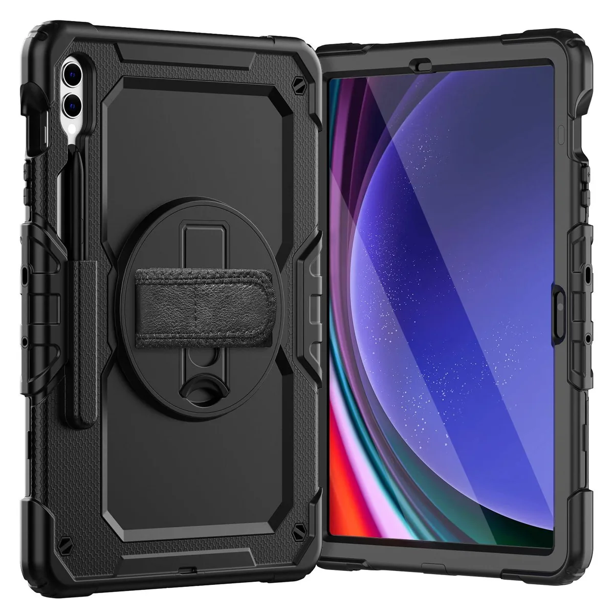 Timoom Timoom Heavy Duty Case 12.4" Black S10+/S9 FE+/S9+ 2024/2023 — product photo