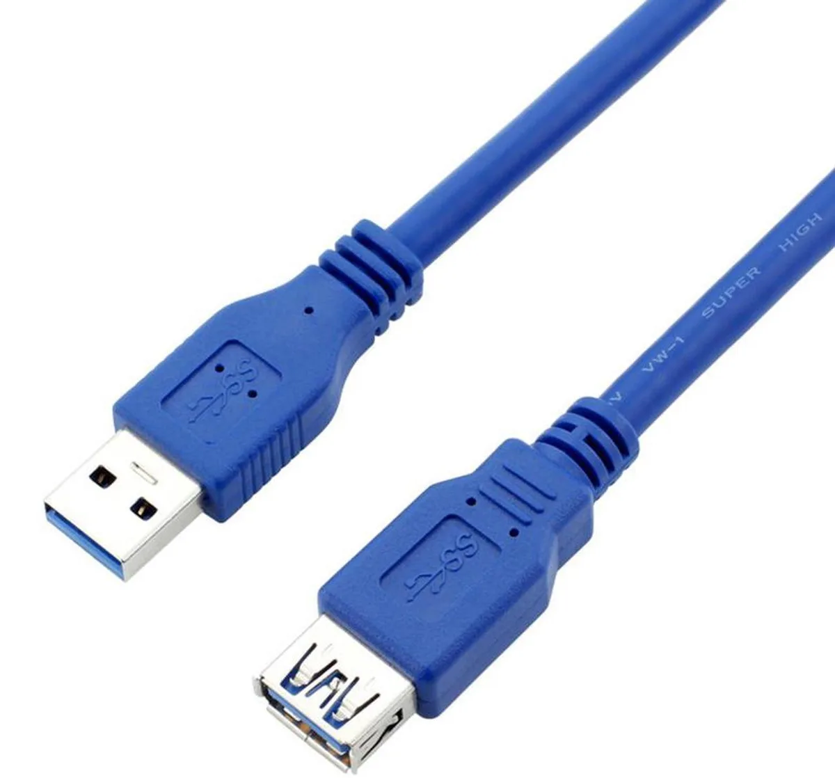 Vszerda Vszerda USB 3.0 A-Male to A-Female Extension Cable Blue 0.3m — product photo