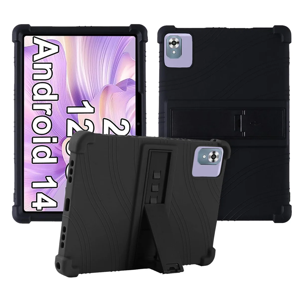 BoYata BoYata Soft Silicone Case for FEZAWIO F11 10 in (Black) — product photo