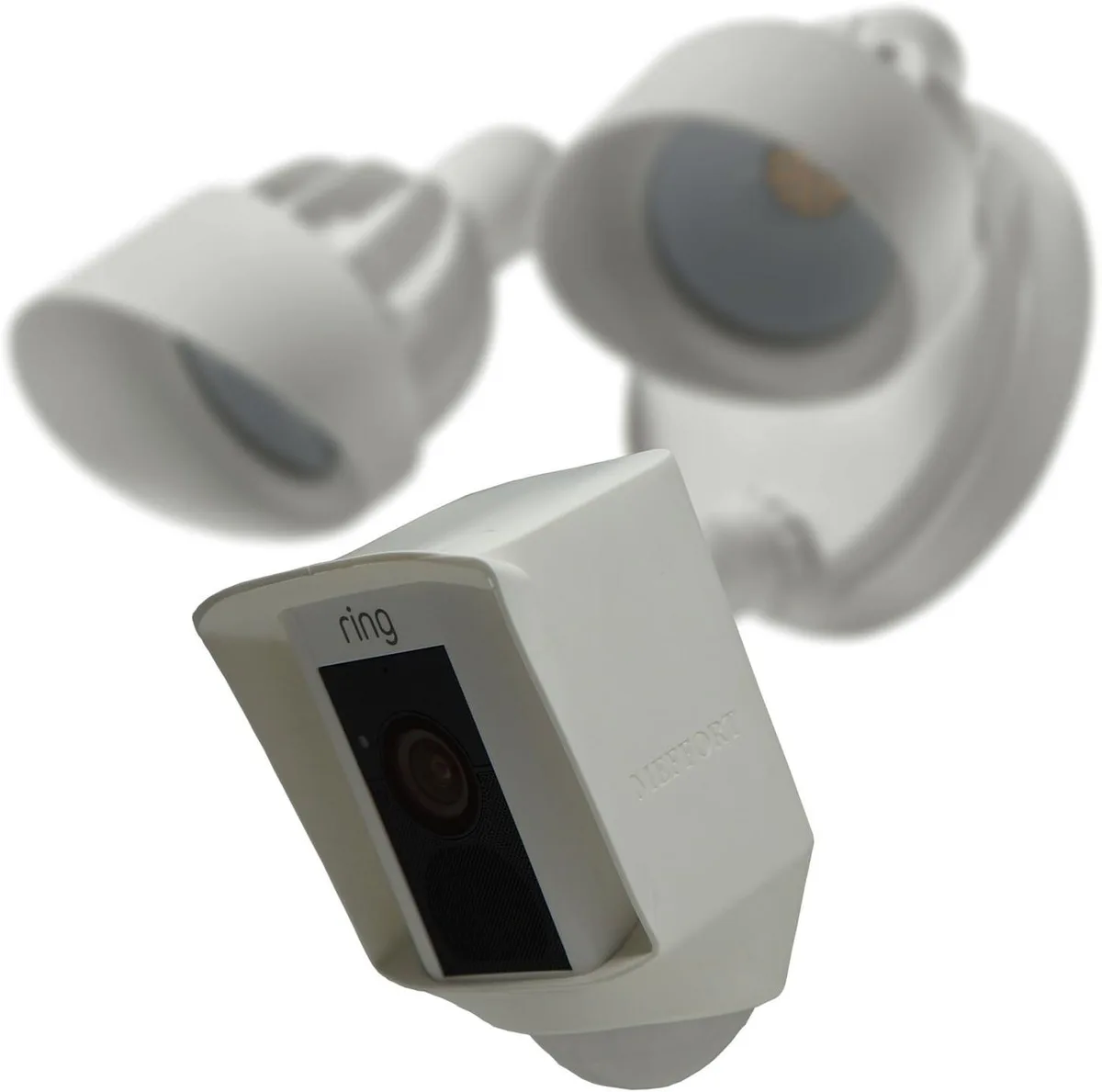 PISKEKAT PISKEKAT Silicone Skin Cover for Ring Floodlight Camera White — product photo