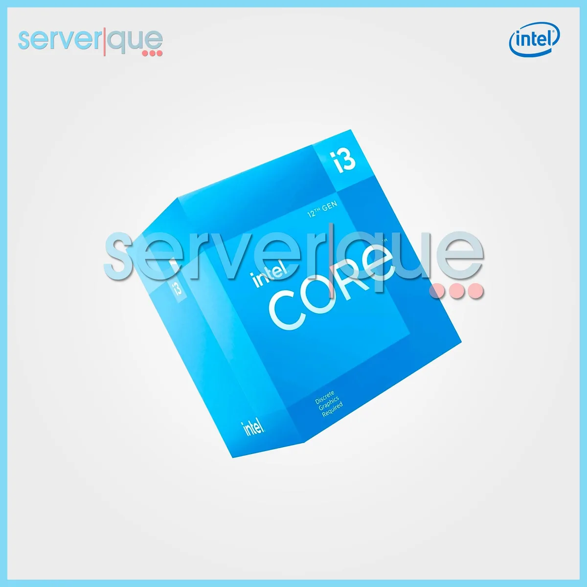 Intel Intel Core i3-12100F desktop processor 3.30 GHz 4 core 12 MB L3 cache — product photo