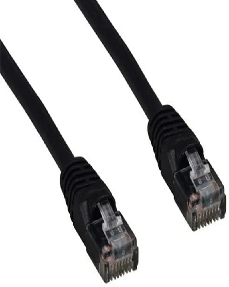 iMBAPrice iMBAPrice 100Ft (Pack of 2) CAT5e RJ45 Patch Ethernet Network Cable 100 FT Black — product photo