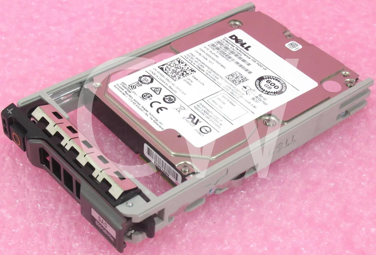 DELL DELL ST600MP0005 600GB 15K 6G 128MB 2.5in SAS internal hard drive with tray — product photo