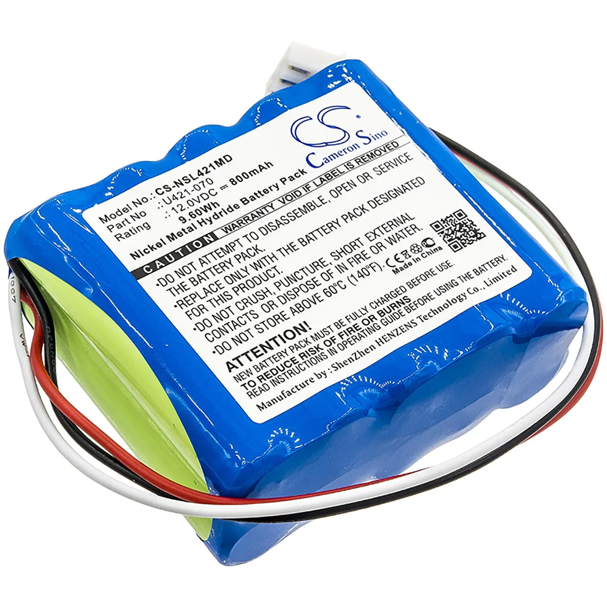 Cameron &amp; Co Cameron &amp; Co DS-CS-NSL421MD 12.0V 800mAh Ni-MH video accessory — product photo
