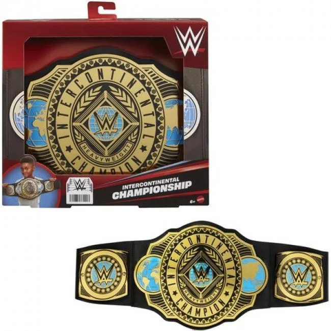 Mattel Mattel WWE Intercontinental Championship Belt JLH37 action figure — product photo