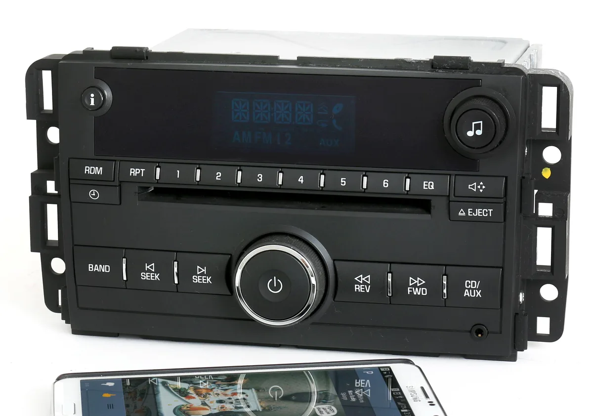 1 Factory Radio 1 Factory Radio 15951757 Receiver 2006-08 Chevy Impala Monte Carlo AM FM CD Bluetooth — product photo