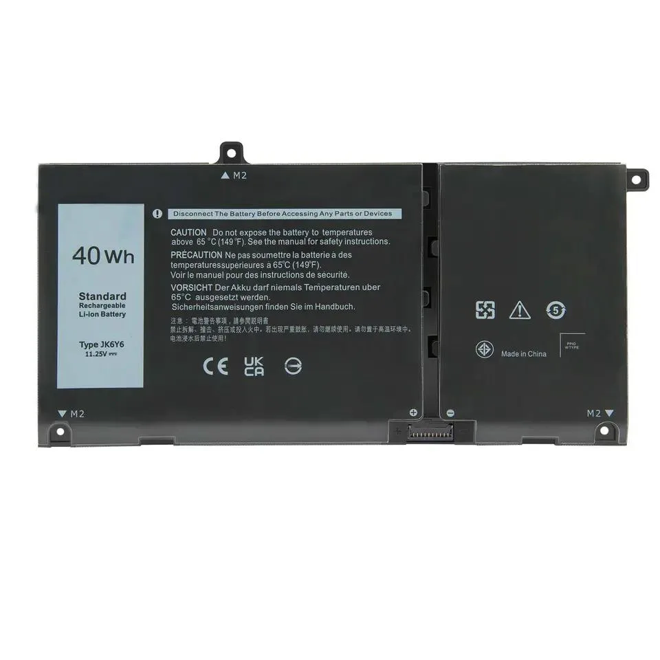 DELL DELL JK6Y6 40Wh laptop battery for Inspiron 5400 5406 7300 7405 2-in-1 Silver — product photo