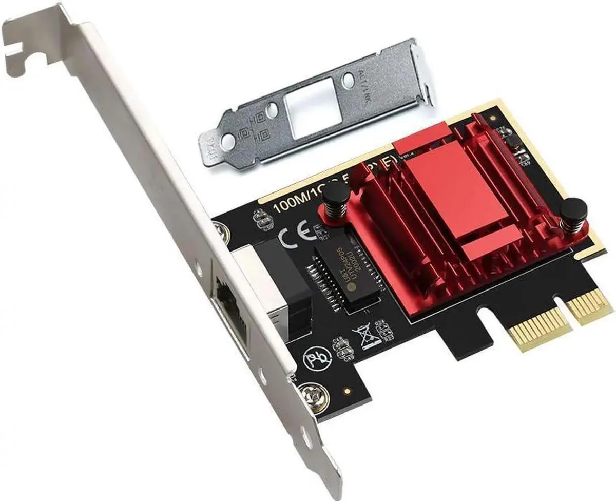 SMUGDESK SMUGDESK 2.5GBase-T PCIe x1 Network Card RTL8125B — product photo