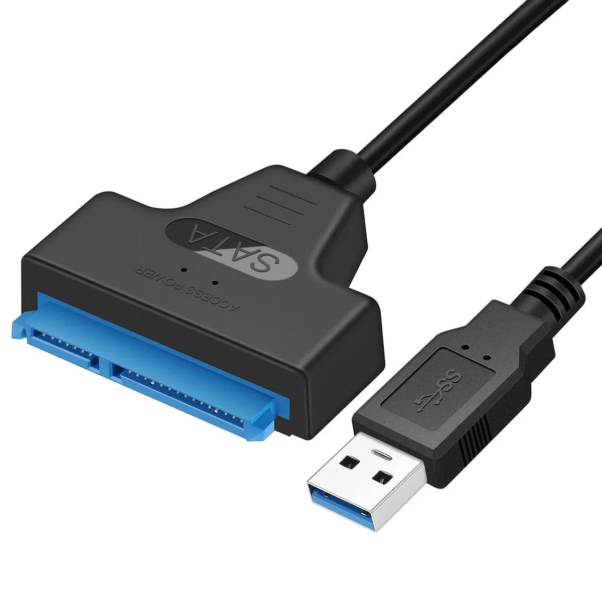 BFKK BFKK SATA to USB 3.0 Adapter Cable 2.5 inch UASP Black — product photo