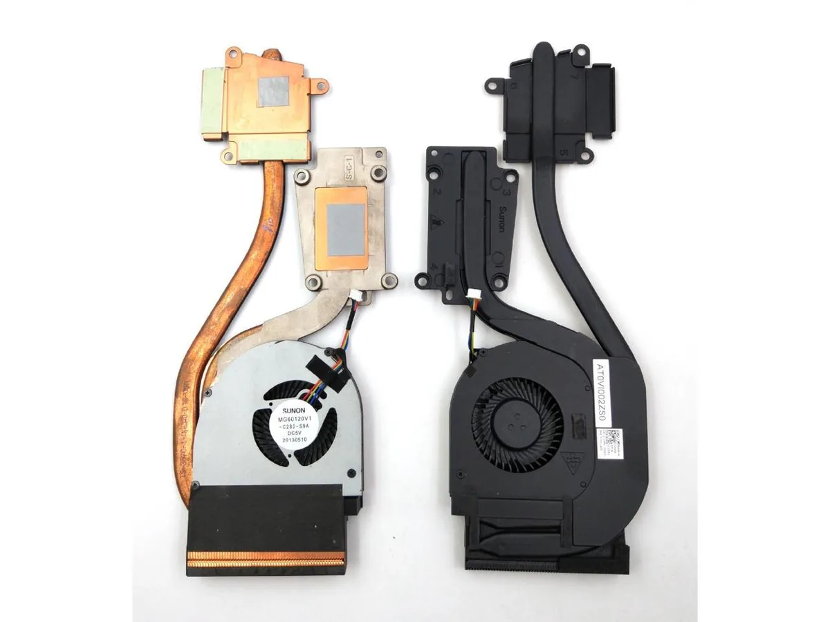 Fans Fans Dell Latitude E6540 CPU Fan With Heatsink 072XRJ 72XRJ — product photo