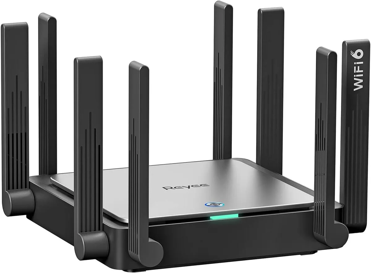 ETECH ETECH AX3200 WiFi 6 wireless router 8 antennas — product photo