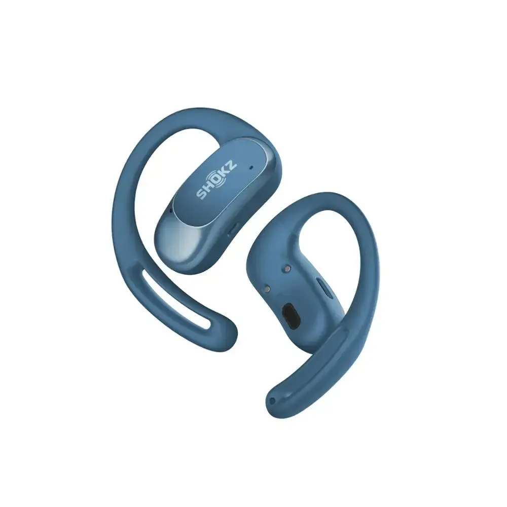 SHOKZ SHOKZ OpenFit Air Open-Ear True Wireless Earbuds Stone Blue — product photo