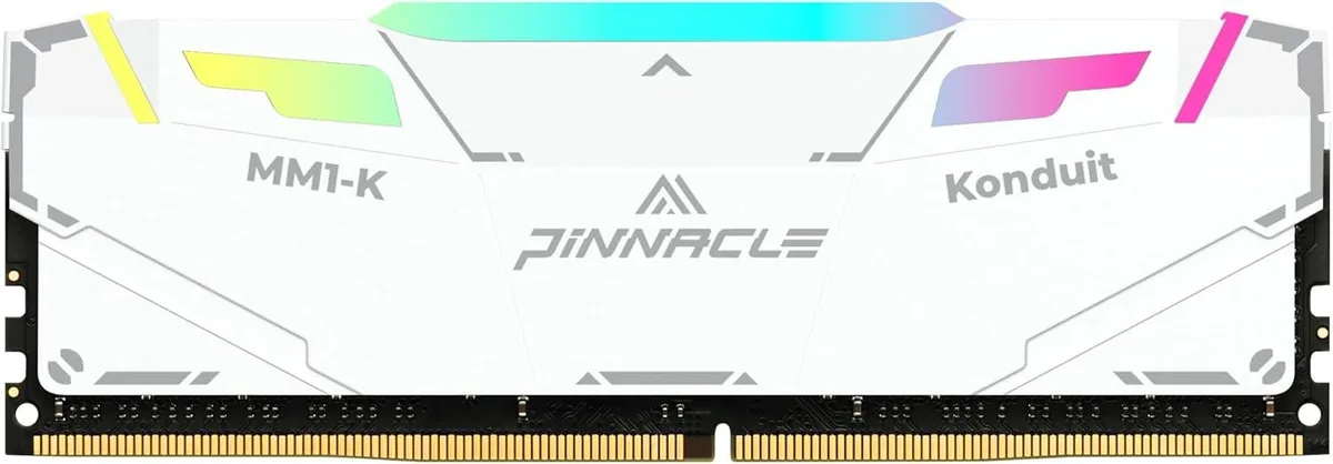 Timetec Timetec Pinnacle Konduit RGB 8GB DDR4 3200MHz CL16 White desktop RAM — product photo