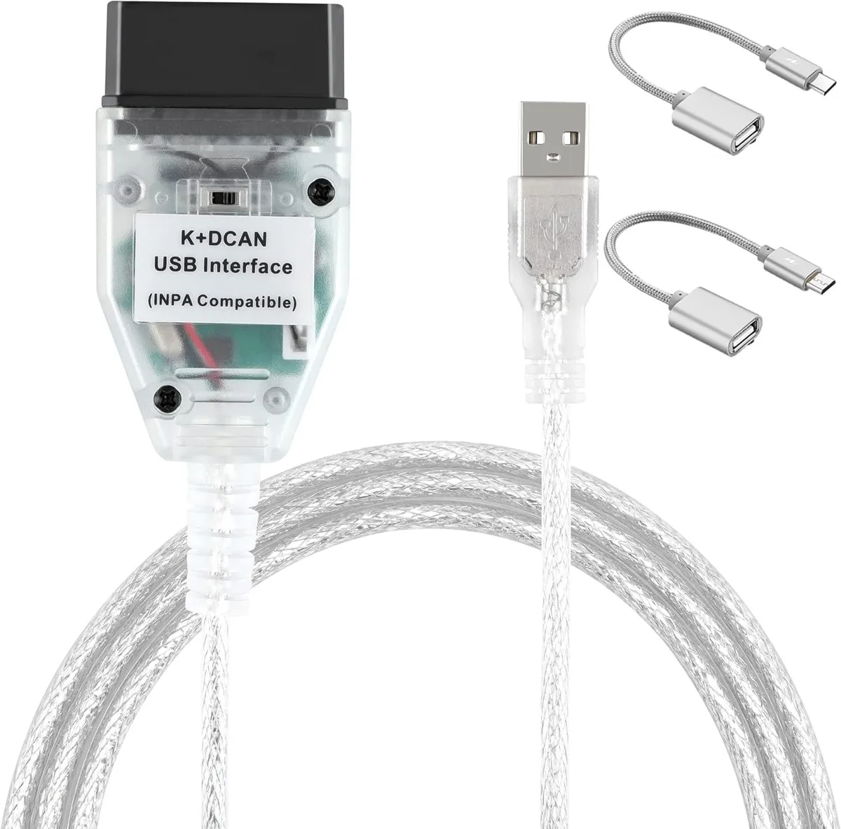 TAURKENAM TAURKENAM K+CAN K+DCAN OBD USB Interface for BMW with Switch — product photo