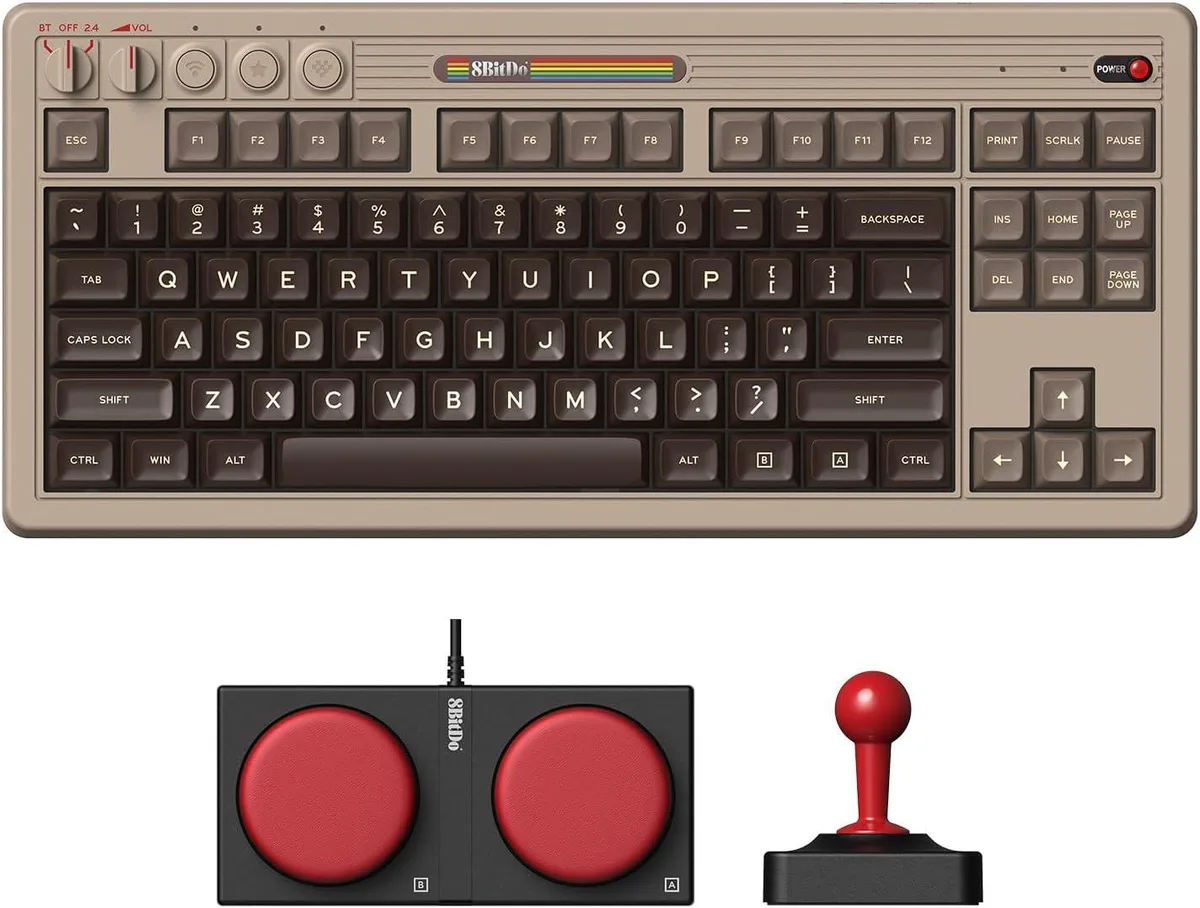 8bitdo 8bitdo Retro Mechanical Keyboard C64 Edition 87 keys — product photo