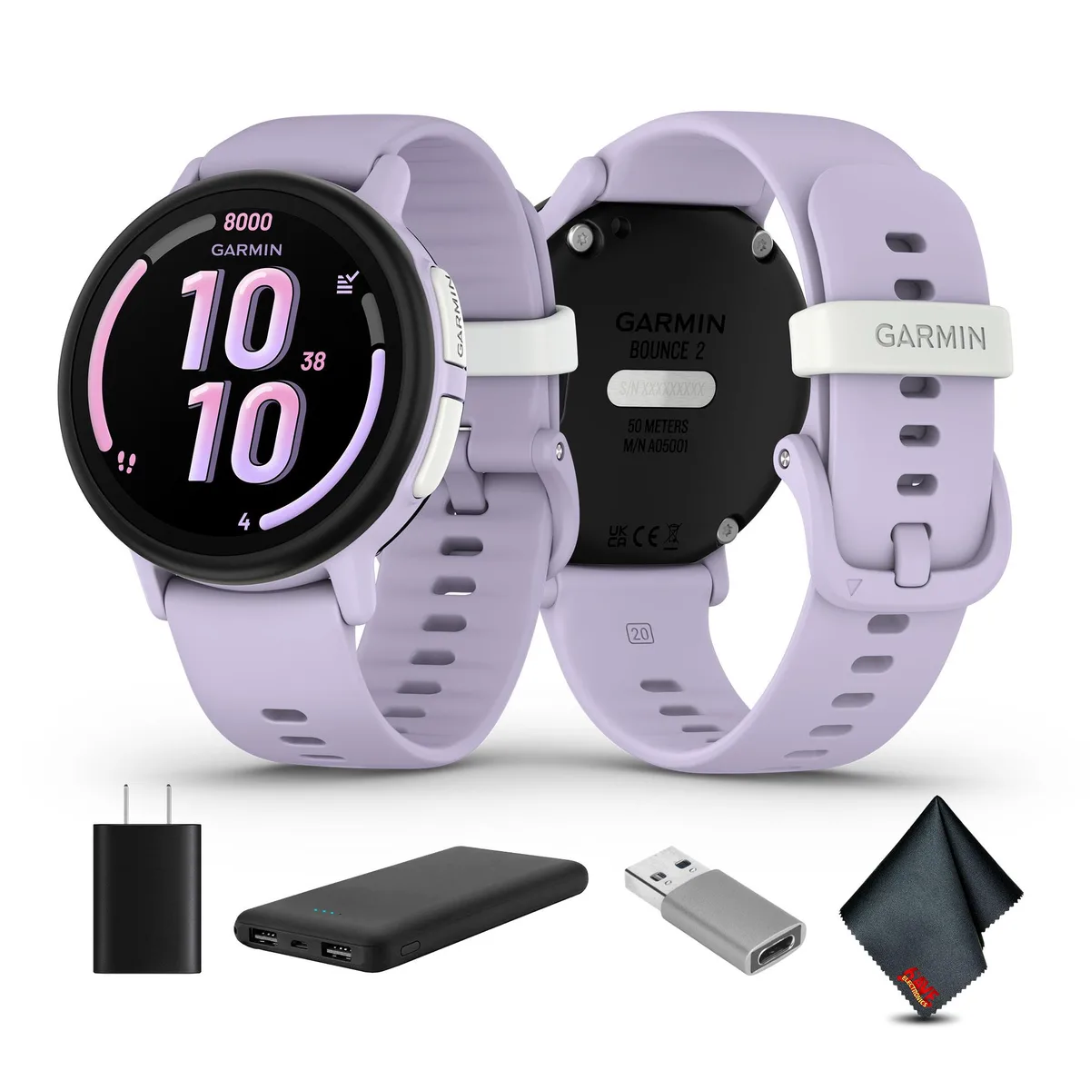 Garmin Garmin Bounce 2 Kids Smartwatch Light Purple — product photo