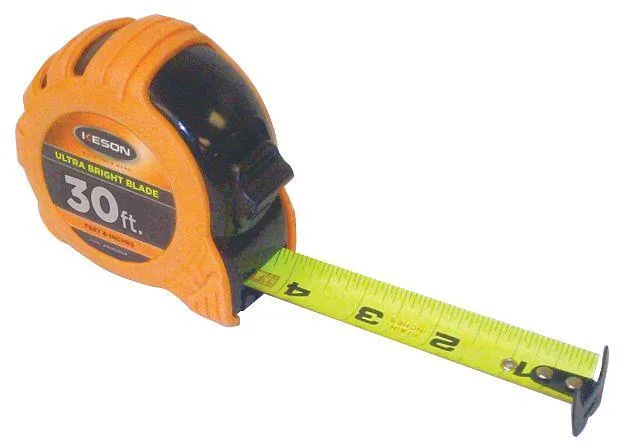 Keson Industries Keson Industries 30 ft Tape Measure Orange PG1830UB — product photo