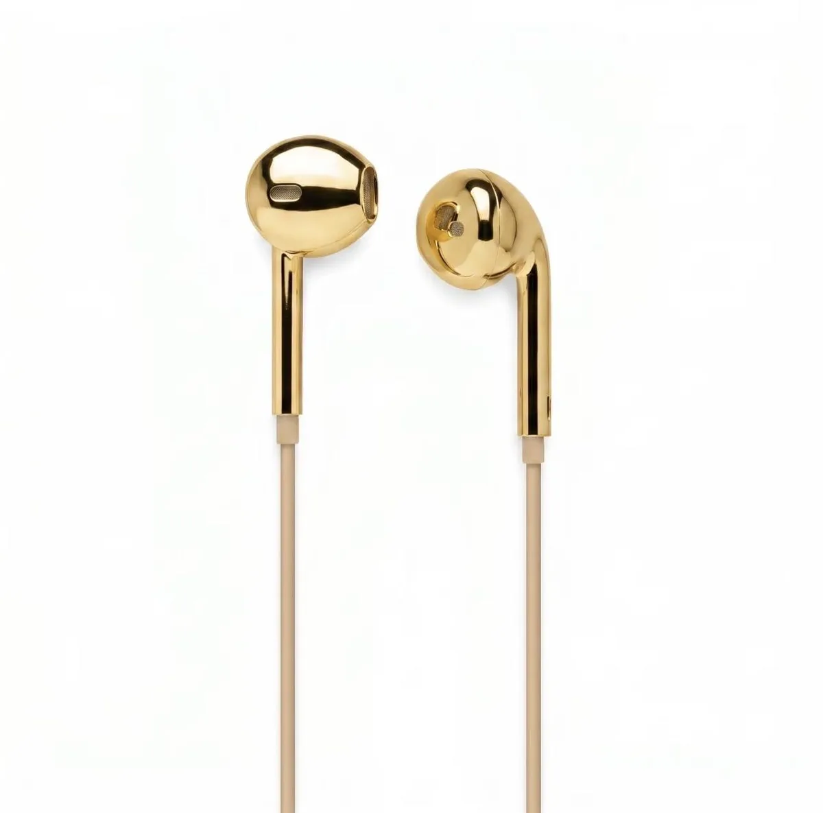 No Sew No Sew Wired Earbuds Gold Chrome Type-C .2 oz 10 mm 32 ohm 108 dB — product photo