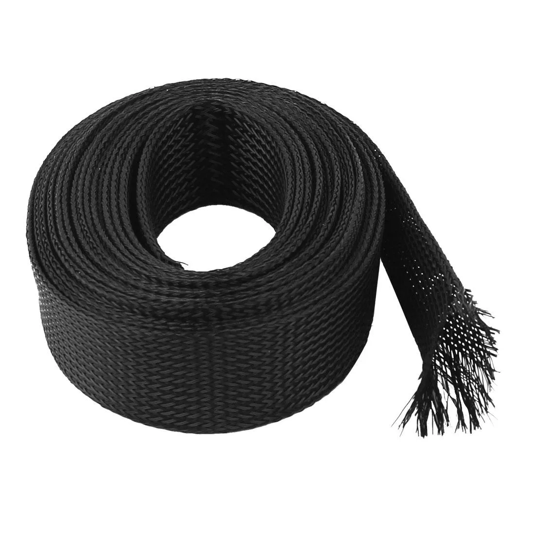 Unique-Bargains Unique-Bargains 30mm 5M 16Ft Nylon Braided Expandable Cable Conduit — product photo