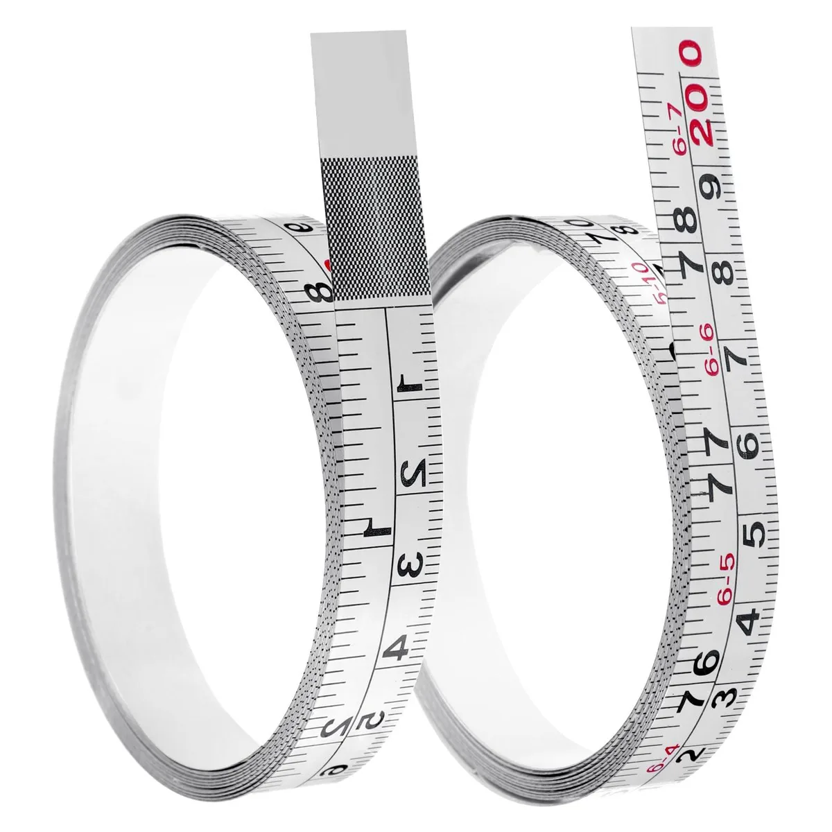  Self-Adhesive Measuring Tape 2 Pcs 78 Inch 200cm Carbon Steel — product photo
