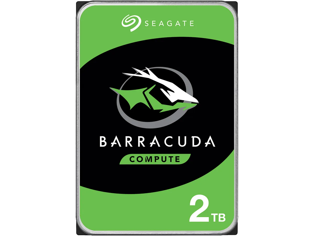 Seagate Seagate BarraCuda ST2000DM008 2TB 7200 RPM 256MB SATA 6.0Gb/s 3.5" internal hard drive — product photo
