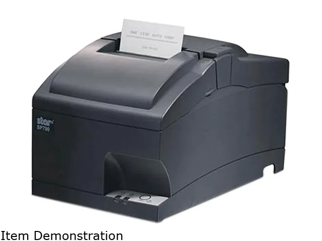 Star Micronics Star Micronics 37999140 SP700 Impact Dot Matrix Receipt Printer Gray USB — product photo