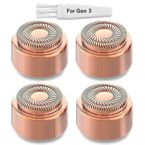 NShi NShi Replacement Heads Blades Generation 3 for Flawless Facial Hair Remover Gen 3 New trimmers for men — product photo