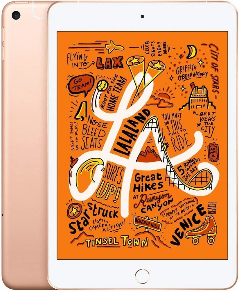 Apple Apple iPad Mini 5th Gen 64GB Wi-Fi + 4G Gold tablet — product photo