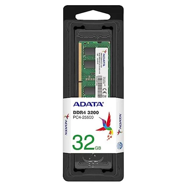 ADATA ADATA Premier 32GB DDR4 3200MHz CL22 260-Pin SODIMM laptop RAM — product photo