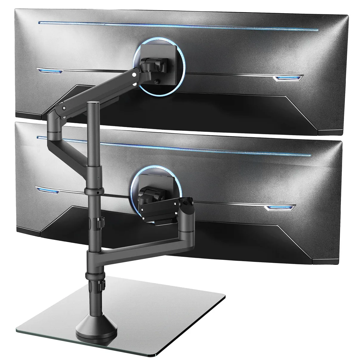 VIVO VIVO Pneumatic Dual Ultrawide Monitor Desk Stand 49 inch STAND-V249FG — product photo