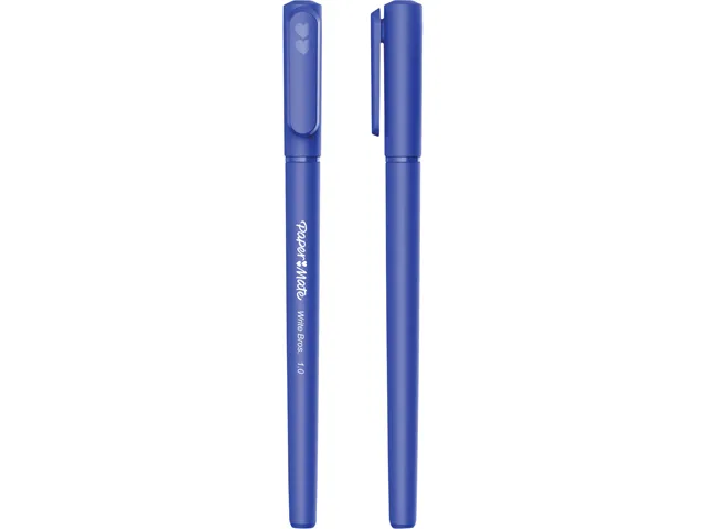 Paper Mate Paper Mate 3311131C Write Bros. Ballpoint Pen, Medium 1 mm, Blue, Dozen — product photo