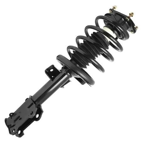Unity 11930 front strut assembly for 2011-2014 Ford Mustang, silver metal coil spring and housing