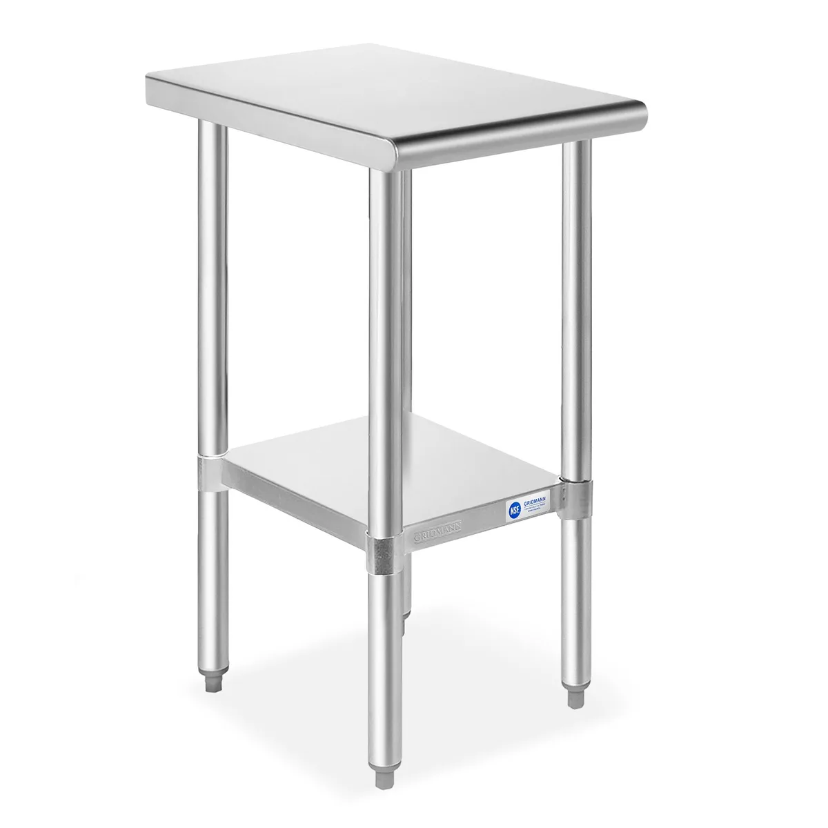 Gridmann Gridmann Stainless Steel Work Table 12 x 24 Inches NSF food service — product photo