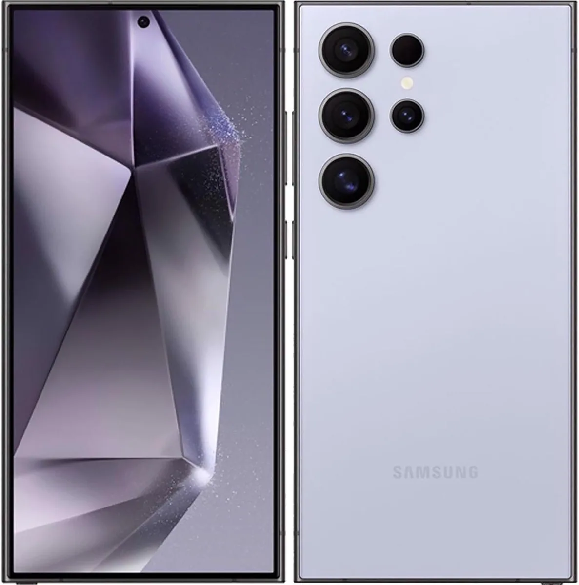 SAMSUNG SAMSUNG Galaxy S24 Ultra 256GB Titanium Blue cell phones - no contract — product photo